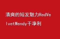 ˬĶ̷RedVelvetWendyɾ䲻ʧɰеķΧ