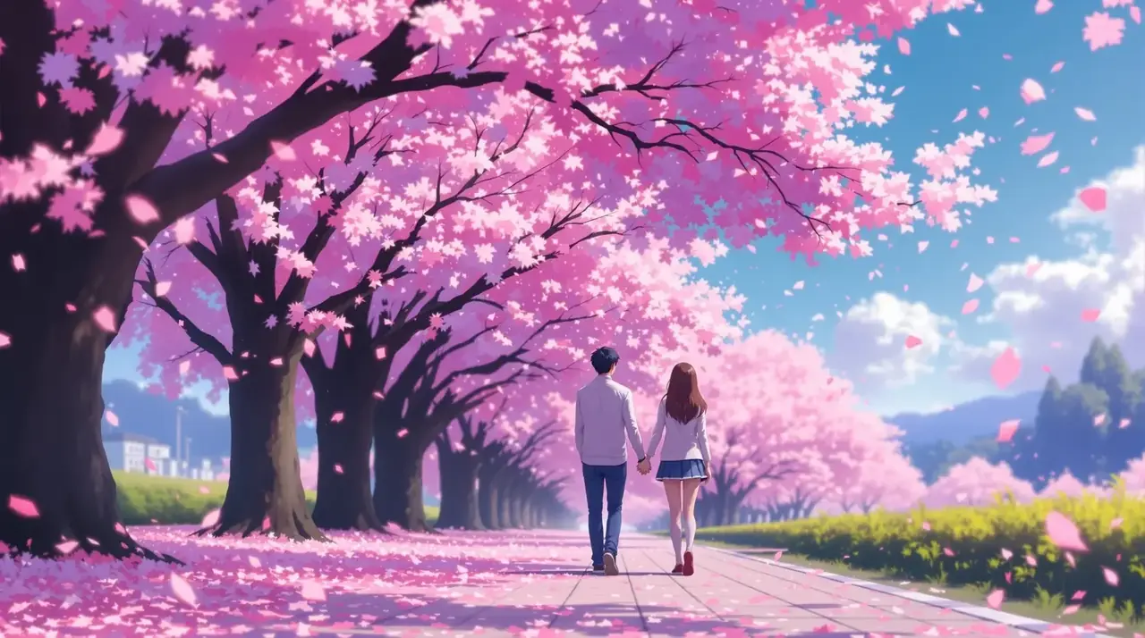樱花物语 播放画面